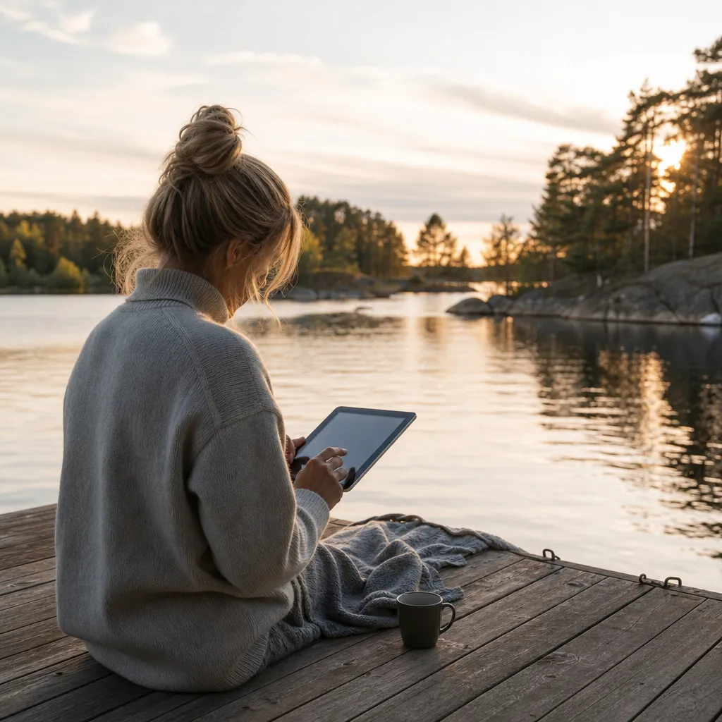 Datasim som sätts i en surfplatta för surf via mobilnätet